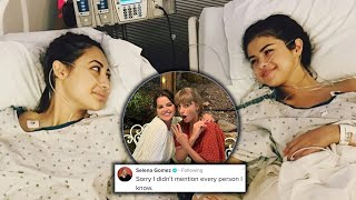 Selena Gomez Responds to Francia Raisa Drama After Taylor Swift Comment [upl. by Barty250]