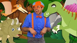 Blippi  Dinosaur Song  More Baby Songs amp Nursery Rhymes  Educational Videos for Toddlers [upl. by Ayota]