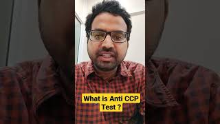 What is Anti CCP Test  Dr Sai Chandra MBBS DNB Ortho [upl. by Teragramyram]