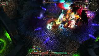 Grim Dawn  Pet Cabalist beating Crucible Wave 170 Gladiator [upl. by Eoj438]