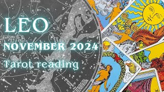 Leo  Tarot Reading – November 2024 [upl. by Nnasor]