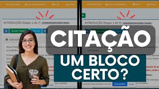 Citação na Introdução do TCC Conheça os Blocos de Parágrafos Essenciais [upl. by Micco]