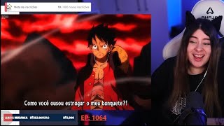 MARIANA ALPHA  REAGINDO AO KAIDOU BÊBADO ONE PIECE  1064 [upl. by Rhiamon]