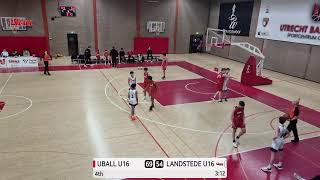 UBALL U16 vs Landstede U16  20012024 [upl. by Hawley]