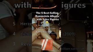 💿 Top 5 BestSelling Rammstein Albums You Must Own 🔥 [upl. by Deerc]