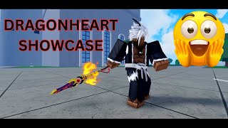 DRAGONHEART SHOWCASE  BLOXFRUIT [upl. by Notnarb]