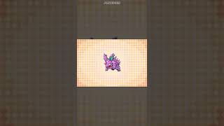 Nidoran ♂ evolution in Pokemon FireRed and LeafGreen Pokemon Shorts [upl. by Adnovahs]