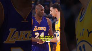 Klay Thompson On His First Time Playing Against Kobe shorts basketballshorts nbahighlights [upl. by Oirogerg]