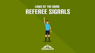 Referee Signals 2022 Edition [upl. by Parish]