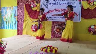 Rabindra dance Posh toder Dak diyeche by Riddhi posh toder song [upl. by Criswell81]