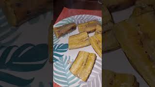 Yummy cooked banana short shorts cooked banana food yummy shortvideo [upl. by Druci]