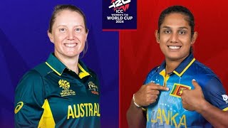 SL vs Aus womens t20 world cup match slvsaus womenworldcup [upl. by Aryamo873]