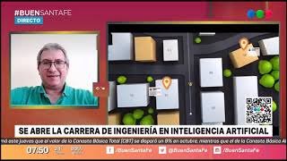 Se abre la carrera de Ingeniería en Inteligencia Artificial en la UNL [upl. by Amery]