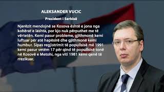 Presidenti serb Vuçiç E kemi humbur Kosovën Amerika për shqiptarët si nëna dhe baba [upl. by Neddy]