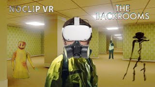 ESTOU NAS BACKROOMS EM REALIDADE VIRTUAL  No Clip VR [upl. by Pilar371]