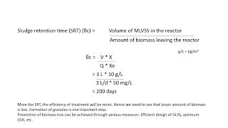 Deign of Anaerobic Process Reactor UASB reactor [upl. by Anerahs]