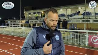 PostMatch Interview  Enfield Town V Salisbury [upl. by Ava]