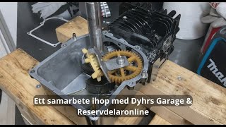 Sveriges läckraste Klippo  Renovering BriggsampStratton motor Del 2 [upl. by Murvyn]