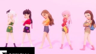 BLACKPINK  Ice cream Dance performance  Zepeto video [upl. by Torey]