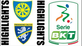 Frosinone vs Carrarese 01 Highlights  LEGA B 20242025 [upl. by Jannery506]