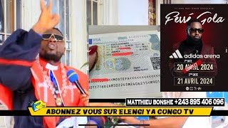 La PATIENCE PAIE FERRE GOLA VISA Ya DADY LITEYA KANDA EBIMI Abeli LIBOMA Na DOUBLE ARENA OUVERTURE [upl. by Luapleahcim]