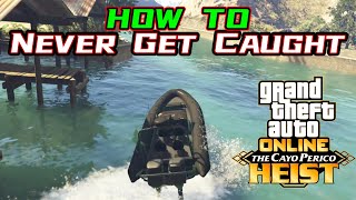 How to avoid alerting the guards amp easily loot the secondary targets in the Cayo Perico Heist GTAO [upl. by Noiwtna]