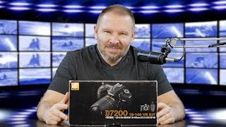 Nikon D7200 amp Nikon 18140mm VR Lens Unboxing amp Initial Impressions [upl. by Leyes]