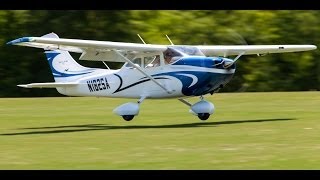 Giant Scale Cessna 182 Skylane RC plane  35 TMMY scale composite [upl. by Nahum]