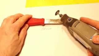 How to use Dremel multitool accessory 530 Steel brush [upl. by Etheline]