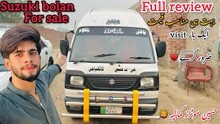 Suzuki carry bolan 2010 model for sale  Full review  Average price Hussain motors kamalia  100k [upl. by Yasui]