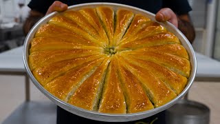 Legendary Antep Baklava is Made Like This  Sec Baklava Antep Desserts [upl. by Enialem]