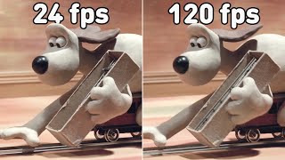 What If Wallace and Gromit Had Smoother StopMotion [upl. by Chellman]