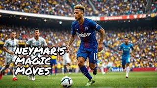 NEYMARs Shocking Skills vs Marseille How PSG Dominated the Game [upl. by Pitts309]