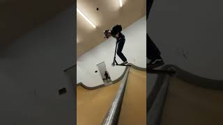 Mini ramp on scooter [upl. by Rebmat409]