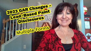 2023 GAR Changes  Lead Based Paint  Multiple Forms newGARcontract [upl. by Attennaej]