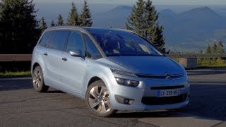 Essai Citroën Grand C4 Picasso  chapeau lartiste [upl. by Rahmann]