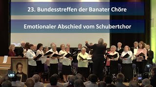 Bundestreffen der Banater Chöre 2024  Verabschiedung des SchubertChores [upl. by Sul]