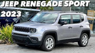 Jeep Renegade Sport T270 2023  O que oferece a versão mais vendida do Renegade para 2023 4K [upl. by Oiretule232]