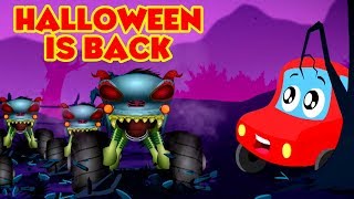 Halloween est de retour  comptines  Halloween is Back in English  Little Red Car Française [upl. by Stormy]