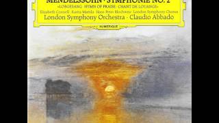 Mendelssohn  Symphony No 2 Abbado London Symphony Orchestra [upl. by Kreit]