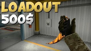 CSGO  OVER 500 LOADOUT  Lets Play CSGO [upl. by Cherrita]