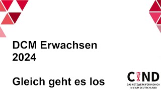 DCM 2024 Erwachsenen Aufzeichnung Halle 2 Sonntag [upl. by Frayda]