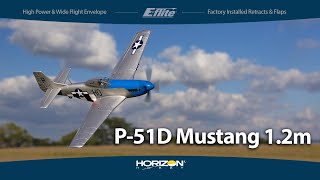 Eflite P51D Mustang 12m Cripes A’Mighty 3rd [upl. by Warrick]