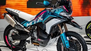 2024 CFMoto MTX Review  one of the most interesting bikes at 2023 EICMA [upl. by Hgielyk818]