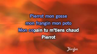 Karaoké Chanson pour Pierrot  Renaud [upl. by Eibot232]