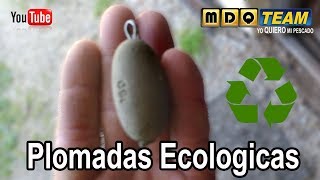 Como fabricar plomadas ecologicas [upl. by Aynwad]