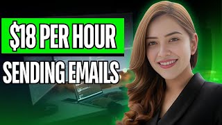 18 Per Hour Sending Emails for Companies Work From Home Jobs 2024  Remote Jobs [upl. by Ahtabat]