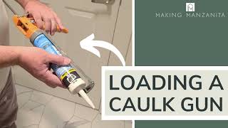 Loading Caulk Gun Step by Step [upl. by Killian902]