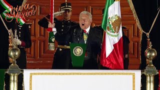 El presidente López Obrador da su sexto y último Grito de Independencia [upl. by Guidotti193]