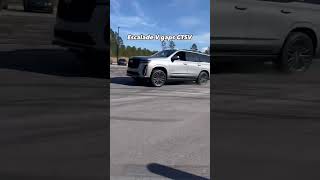 Escalade V vs Cadillac Ctsv [upl. by Hands]